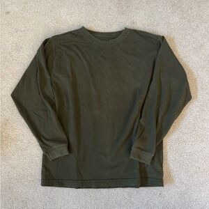 Faded Glory Forest Green Long Sleeve Tee